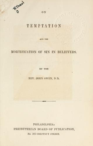 Of Temptation: The Nature and Power of It